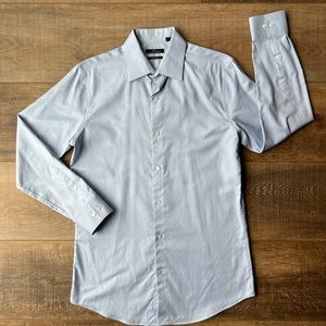 Men’s slim fit Marc Anthony long sleeve button down shirt
